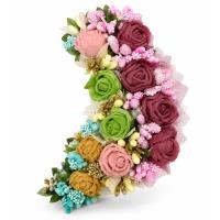 Colourful Rose Hair Accessory for Women